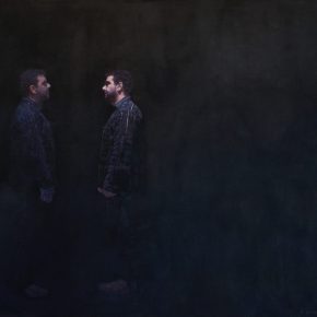 Hey you! - Acrylic on canvas, 120x110 cm Hey you! - Acrylic on canvas, 120x110 cm