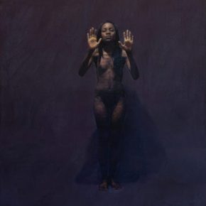 Side By Side (diptych) - Acrylic on canvas, 195x100 cm, part.1 Side By Side (diptych) - Acrylic on canvas, 195x100 cm, part.1